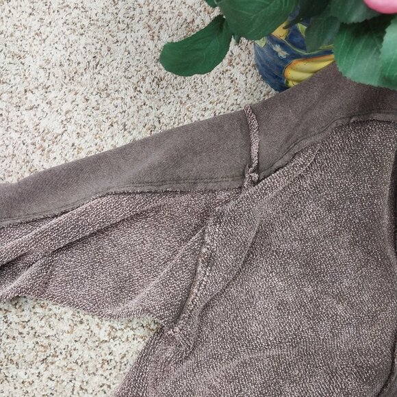 Zenana Outfitters Brown Utility Jacket with Hood - Picture 5 of 8